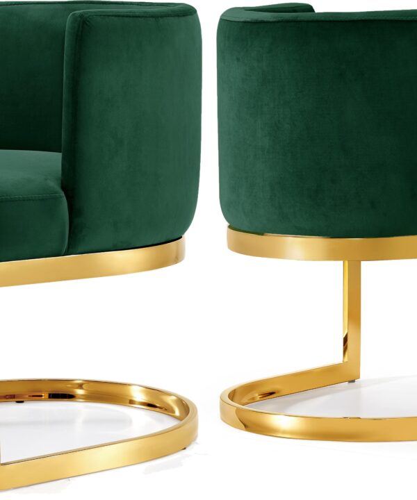 Gianna Green Velvet Dining Chair - Luxe Home Furnishings (Jersey City, NJ)