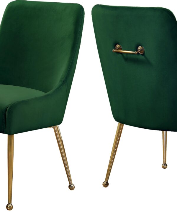 Owen Green Velvet Dining Chair - Luxe Home Furnishings (Jersey City, NJ)
