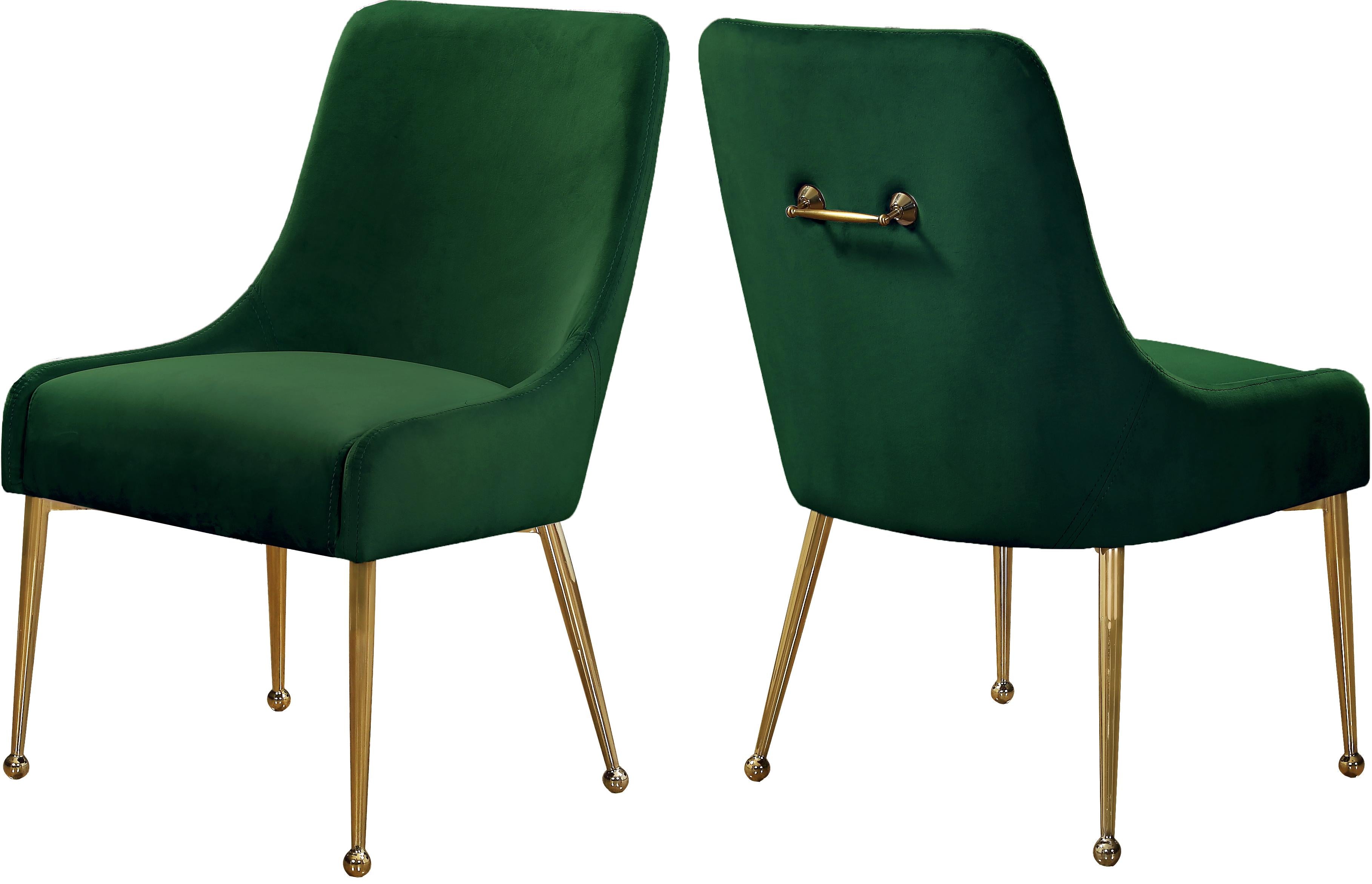 Owen Green Velvet Dining Chair - Luxe Home Furnishings (Jersey City, NJ)