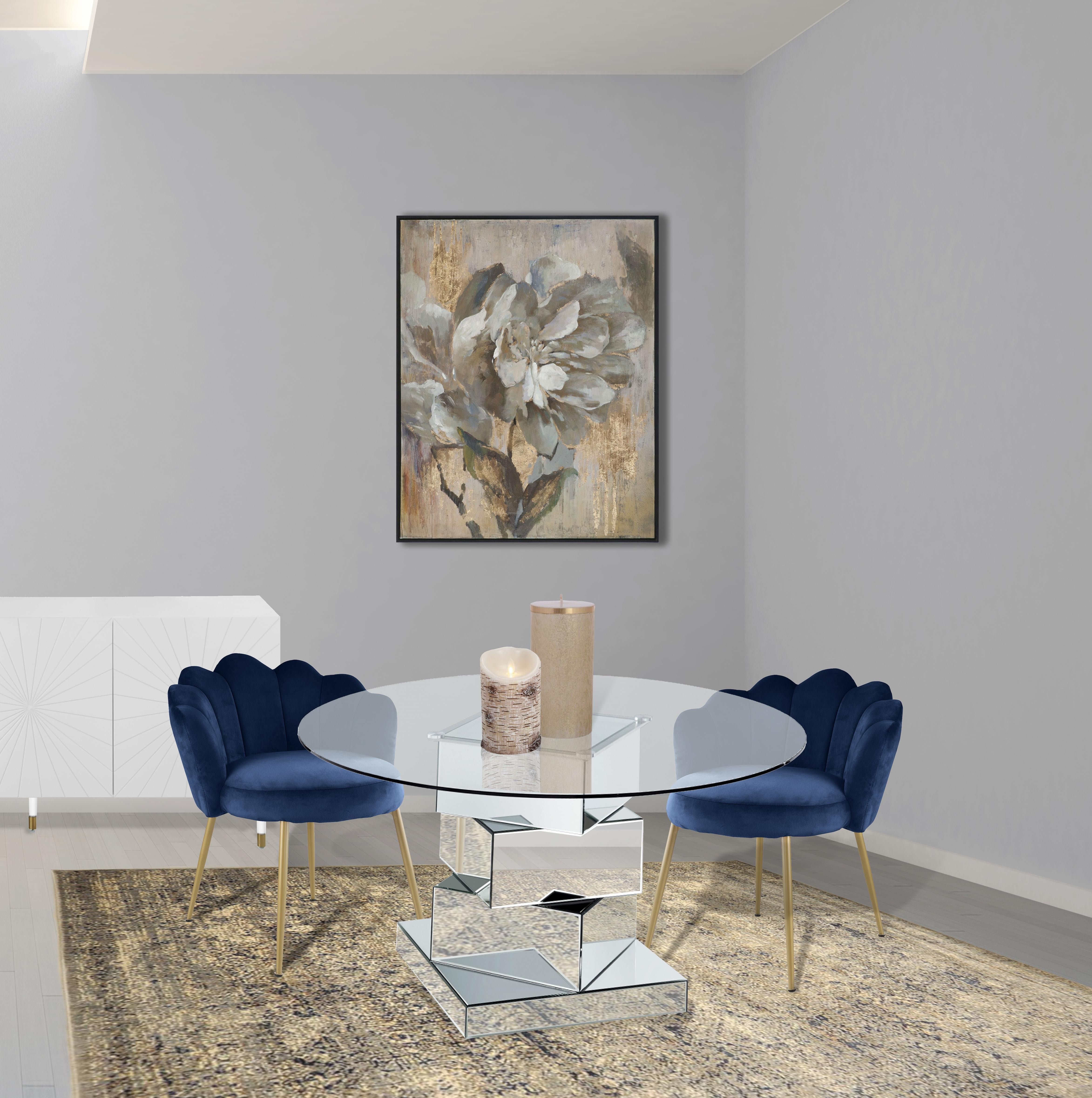 Claire Navy Velvet Dining Chair - Luxe Home Furnishings (Jersey City, NJ)