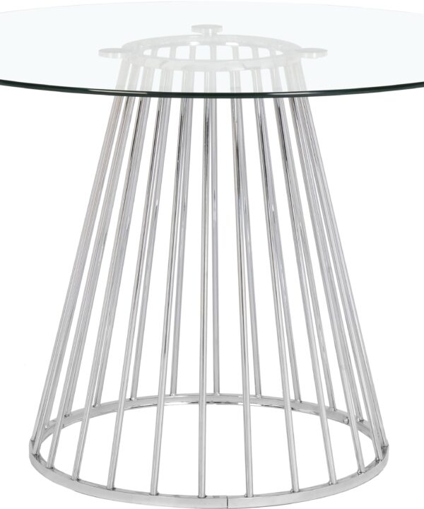 Gio Chrome Dining Table