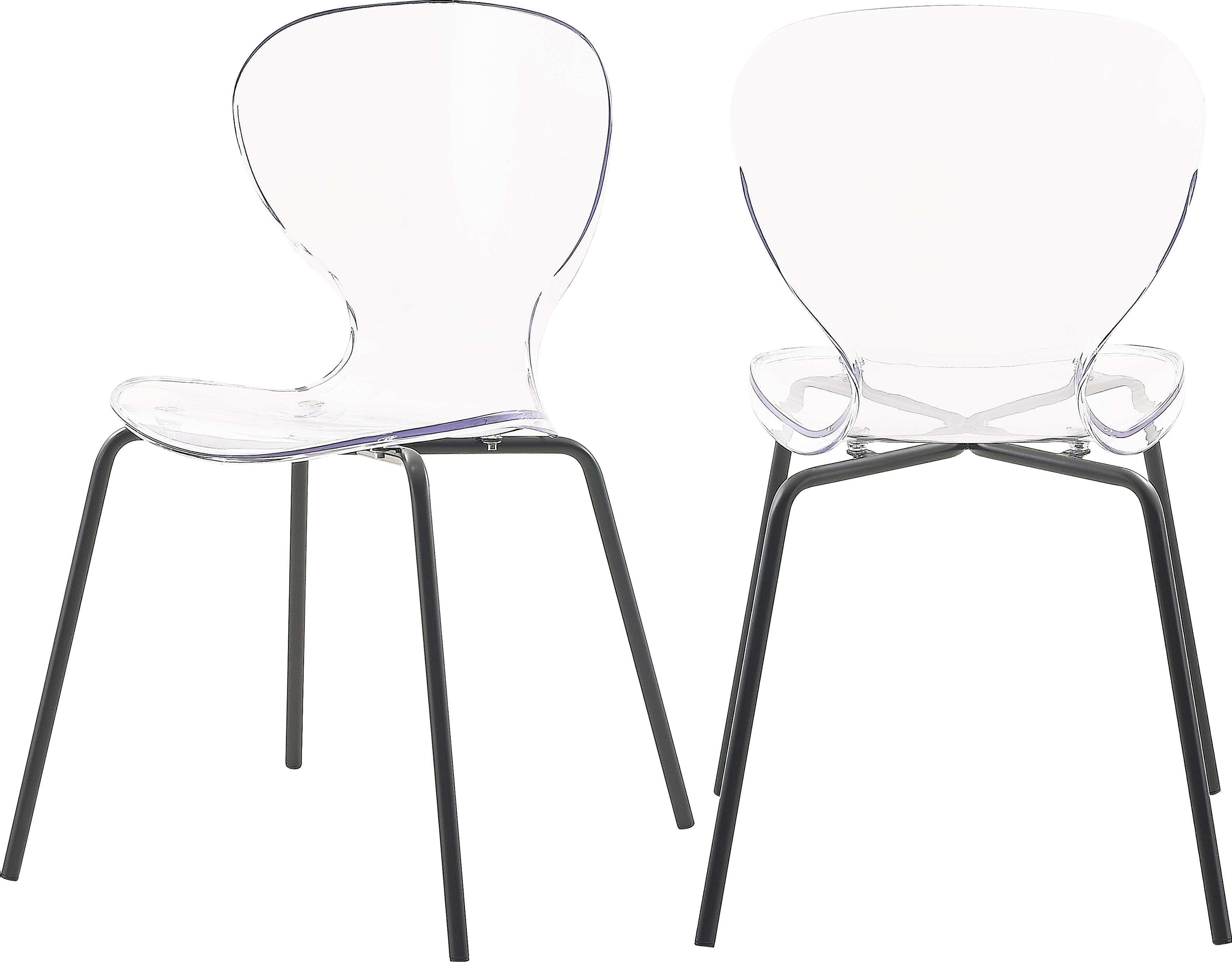 Clarion Matte Black Dining Chair - Luxe Home Furnishings (Jersey City, NJ)