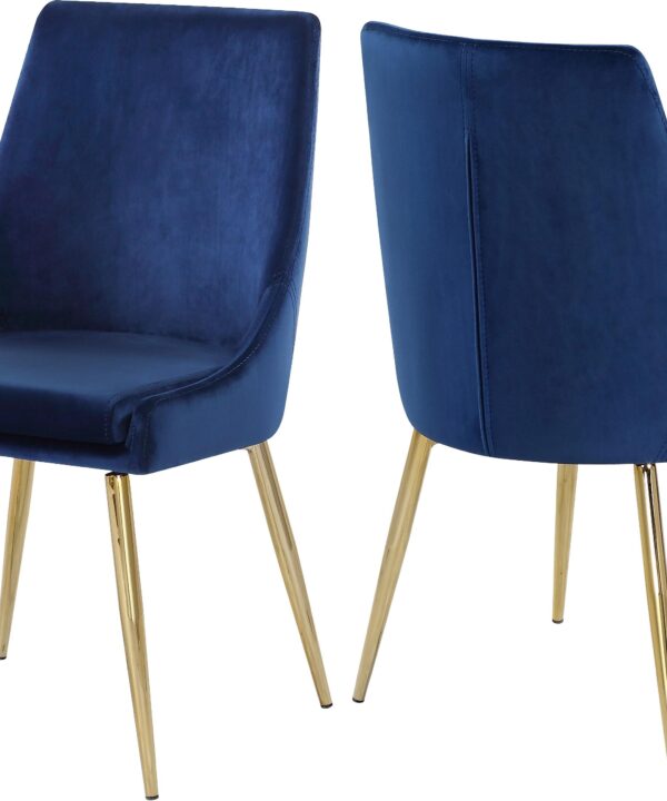 Karina Navy Velvet Dining Chair