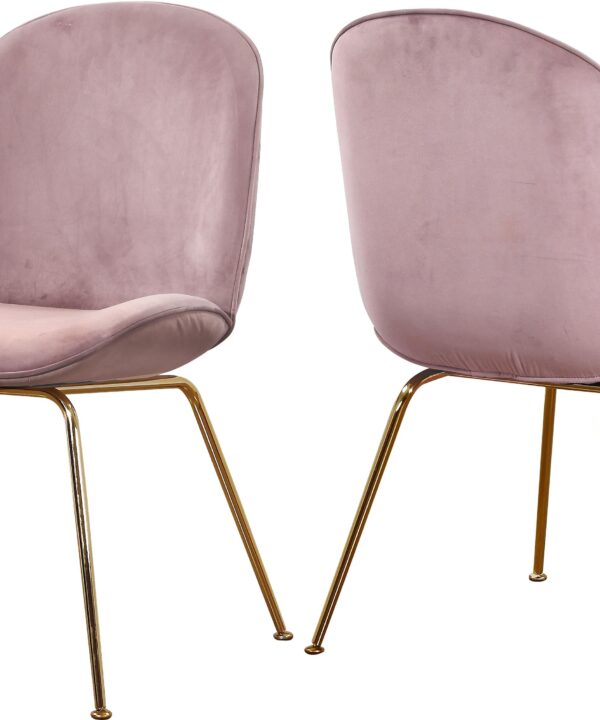 Paris Pink Velvet Dining Chair