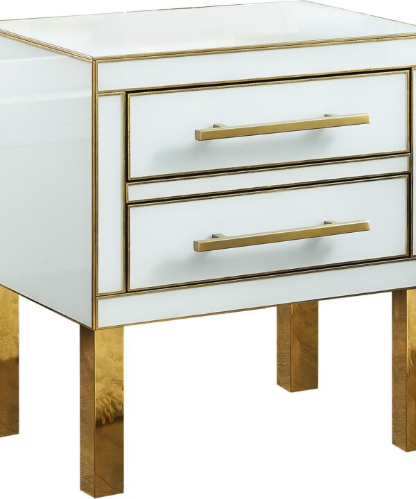 Gigi White Side Table