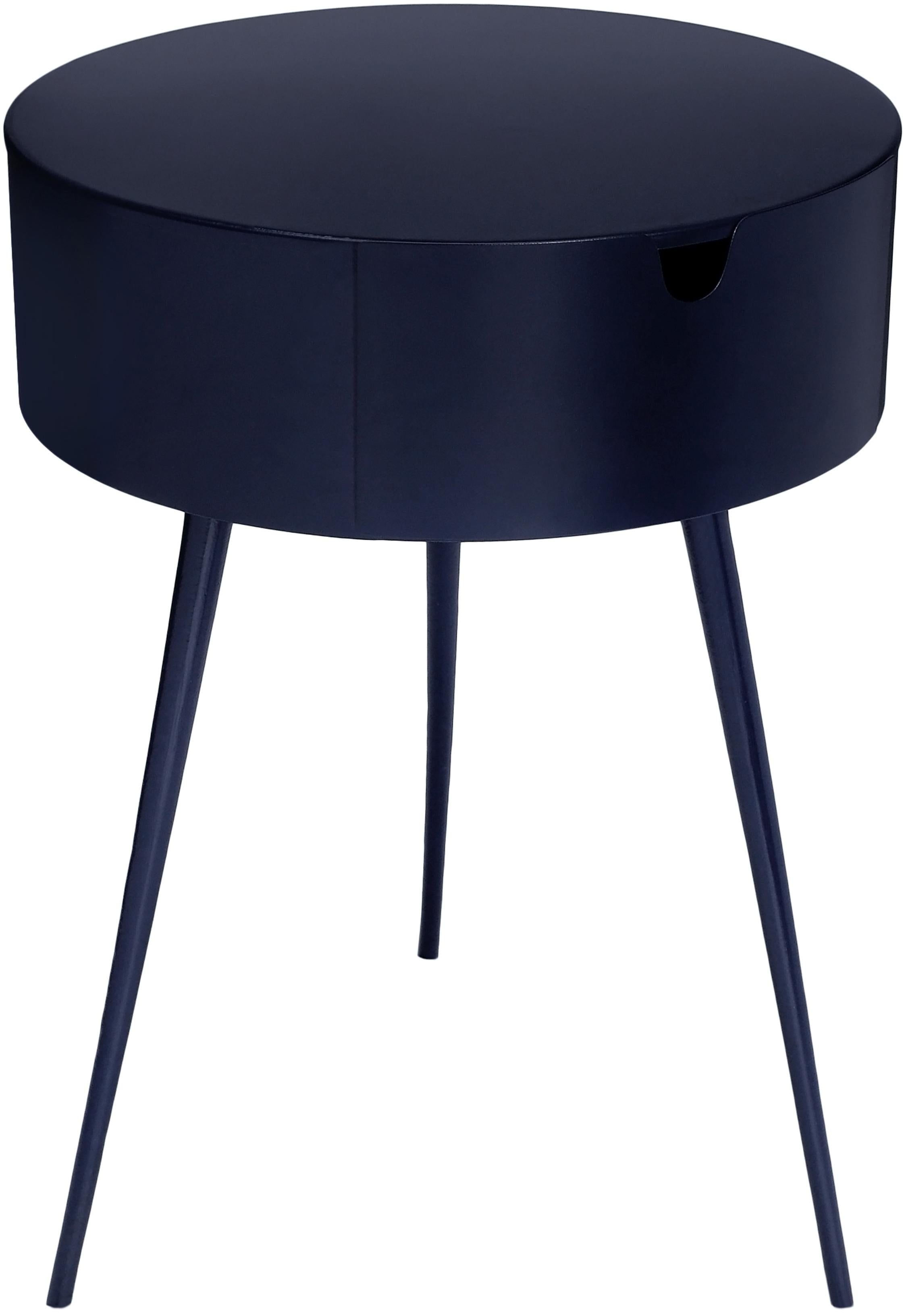 Bali Navy Night Stand - Luxe Home Furnishings (Jersey City, NJ)