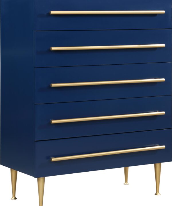 Marisol Navy Chest - Luxe Home Furnishings (Jersey City, NJ)