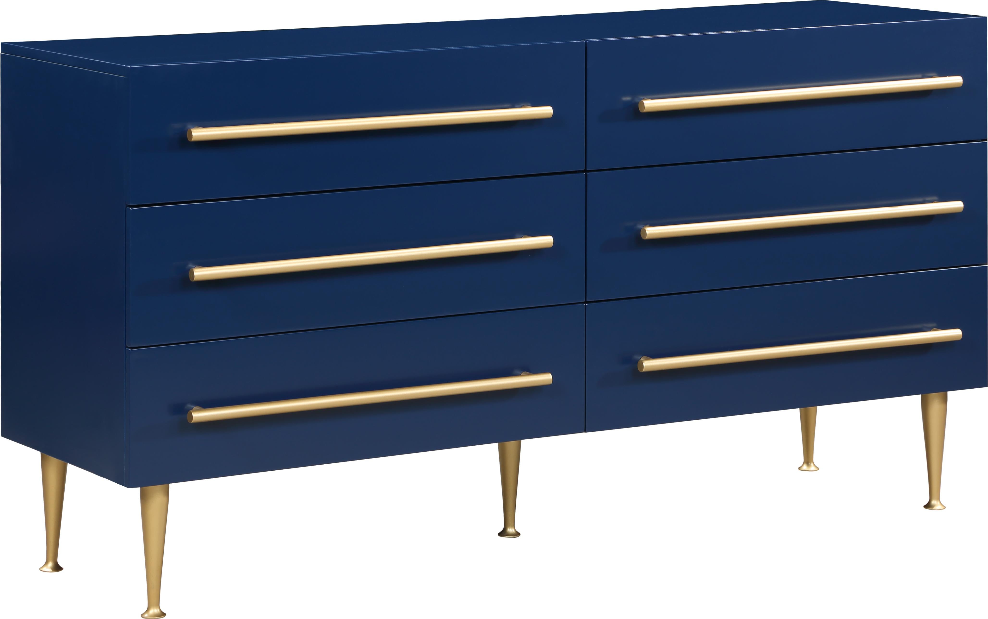 Marisol Navy Dresser - Luxe Home Furnishings (Jersey City, NJ)