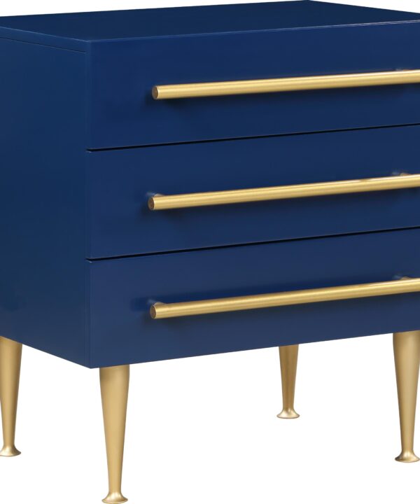Marisol Navy Night Stand - Luxe Home Furnishings (Jersey City, NJ)