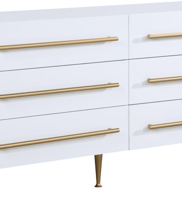 Marisol White Dresser - Luxe Home Furnishings (Jersey City, NJ)