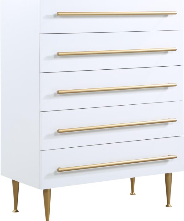 Marisol White Chest - Luxe Home Furnishings (Jersey City, NJ)