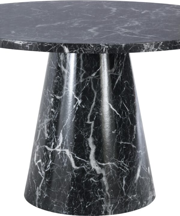 Omni Black Faux Marble Dining Table - Luxe Home Furnishings (Jersey City, NJ)