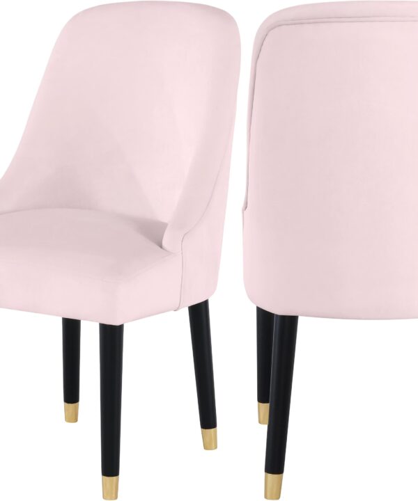 Omni Pink Velvet Dining Chair - Luxe Home Furnishings (Jersey City, NJ)