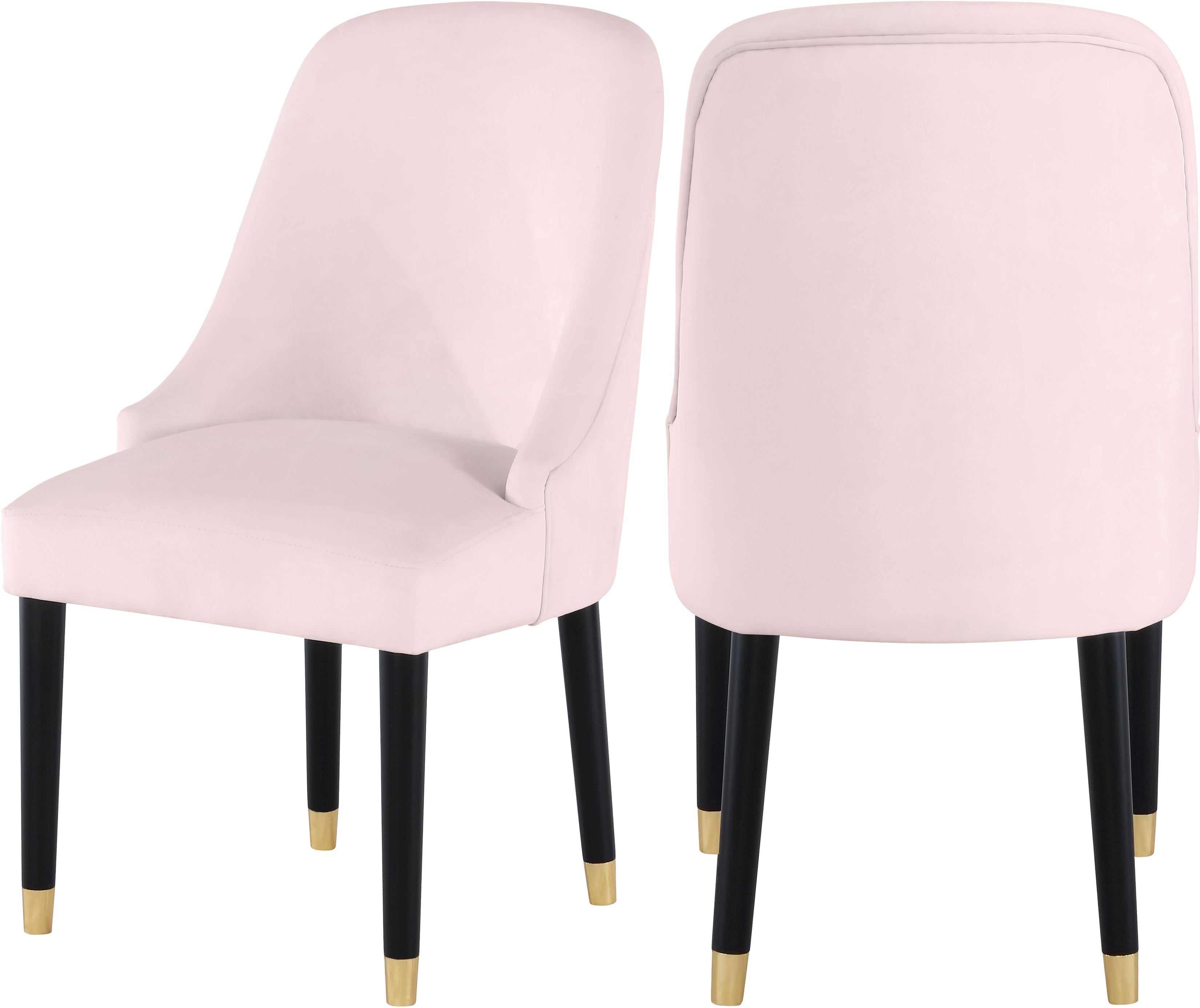Omni Pink Velvet Dining Chair - Luxe Home Furnishings (Jersey City, NJ)