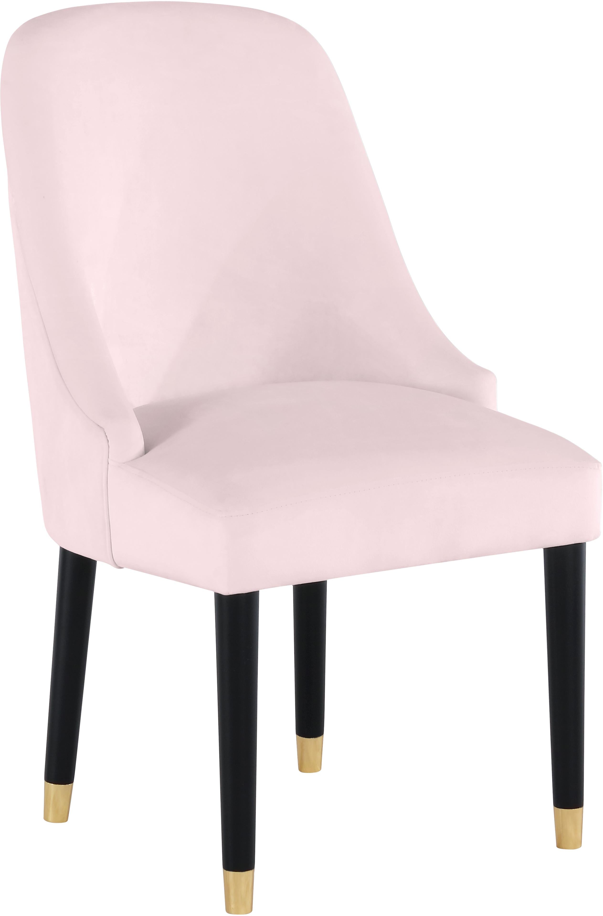 Omni Pink Velvet Dining Chair - Luxe Home Furnishings (Jersey City, NJ)