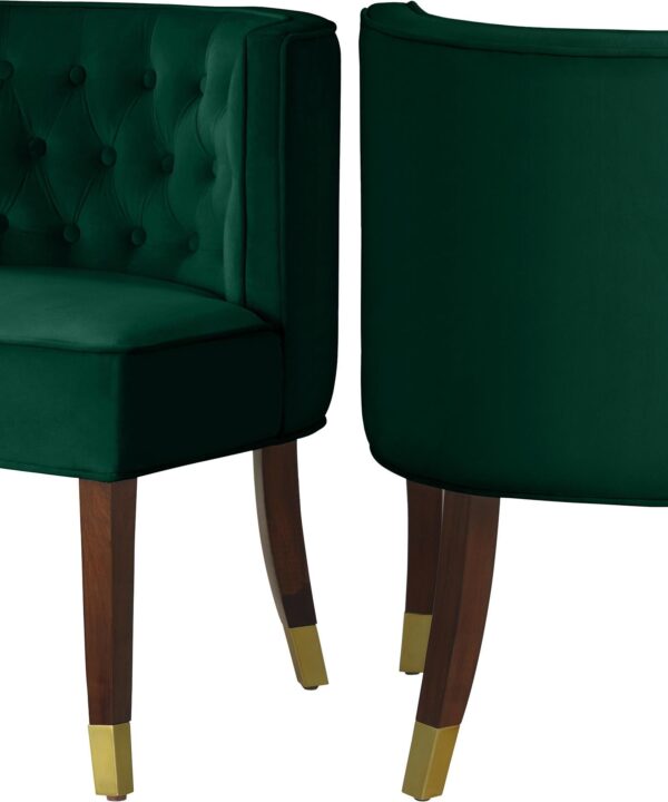 Perry Green Velvet Dining Chair - Luxe Home Furnishings (Jersey City, NJ)