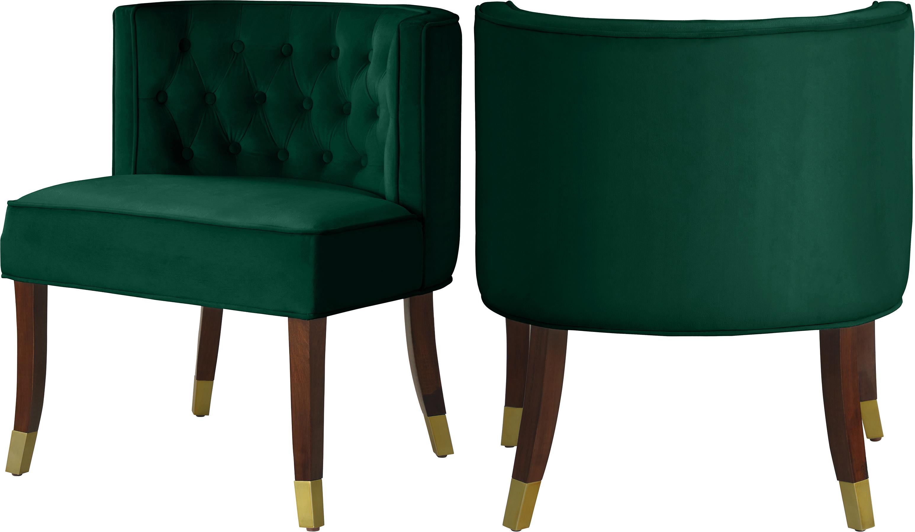 Perry Green Velvet Dining Chair - Luxe Home Furnishings (Jersey City, NJ)