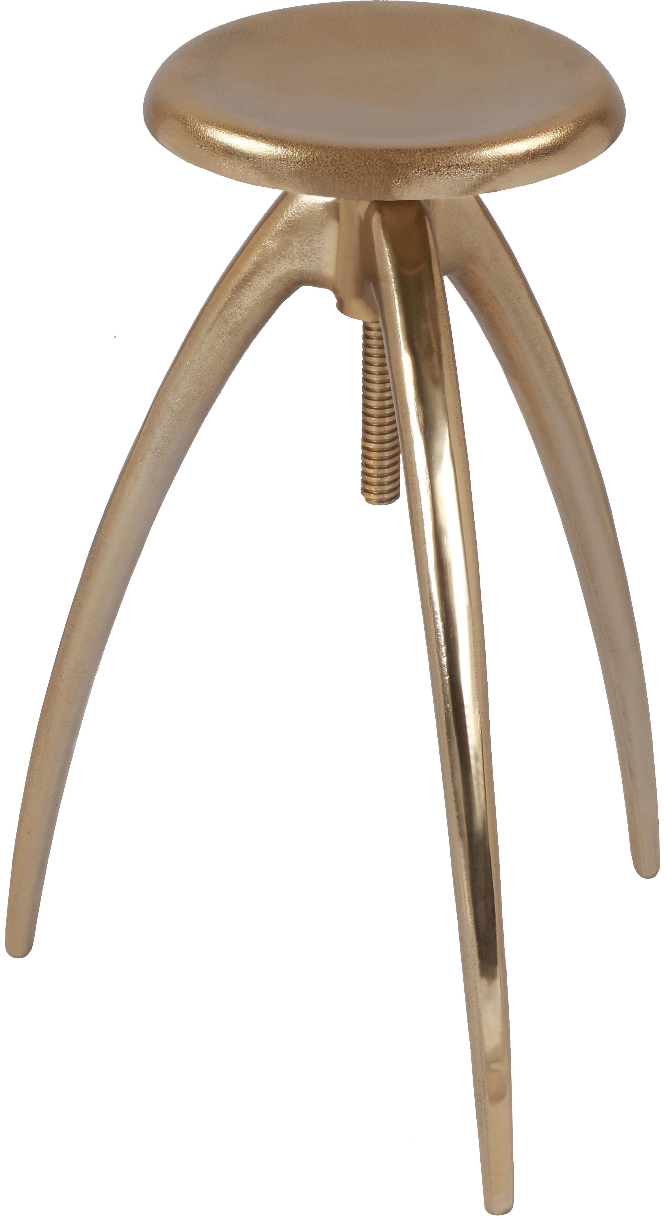 Clara Gold Counter/Bar Stool - Luxe Home Furnishings (Jersey City, NJ)
