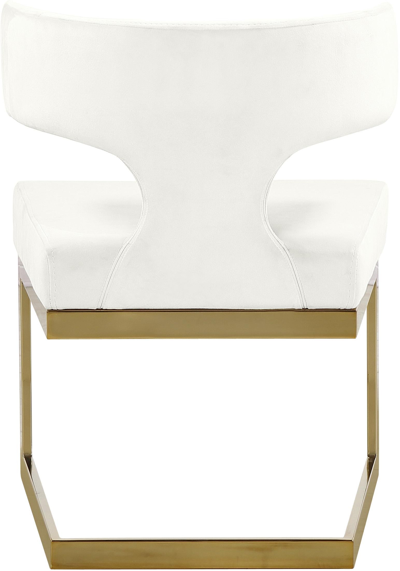 Alexandra Cream Velvet Dining Chair - Luxe Home Furnishings (Jersey City, NJ)