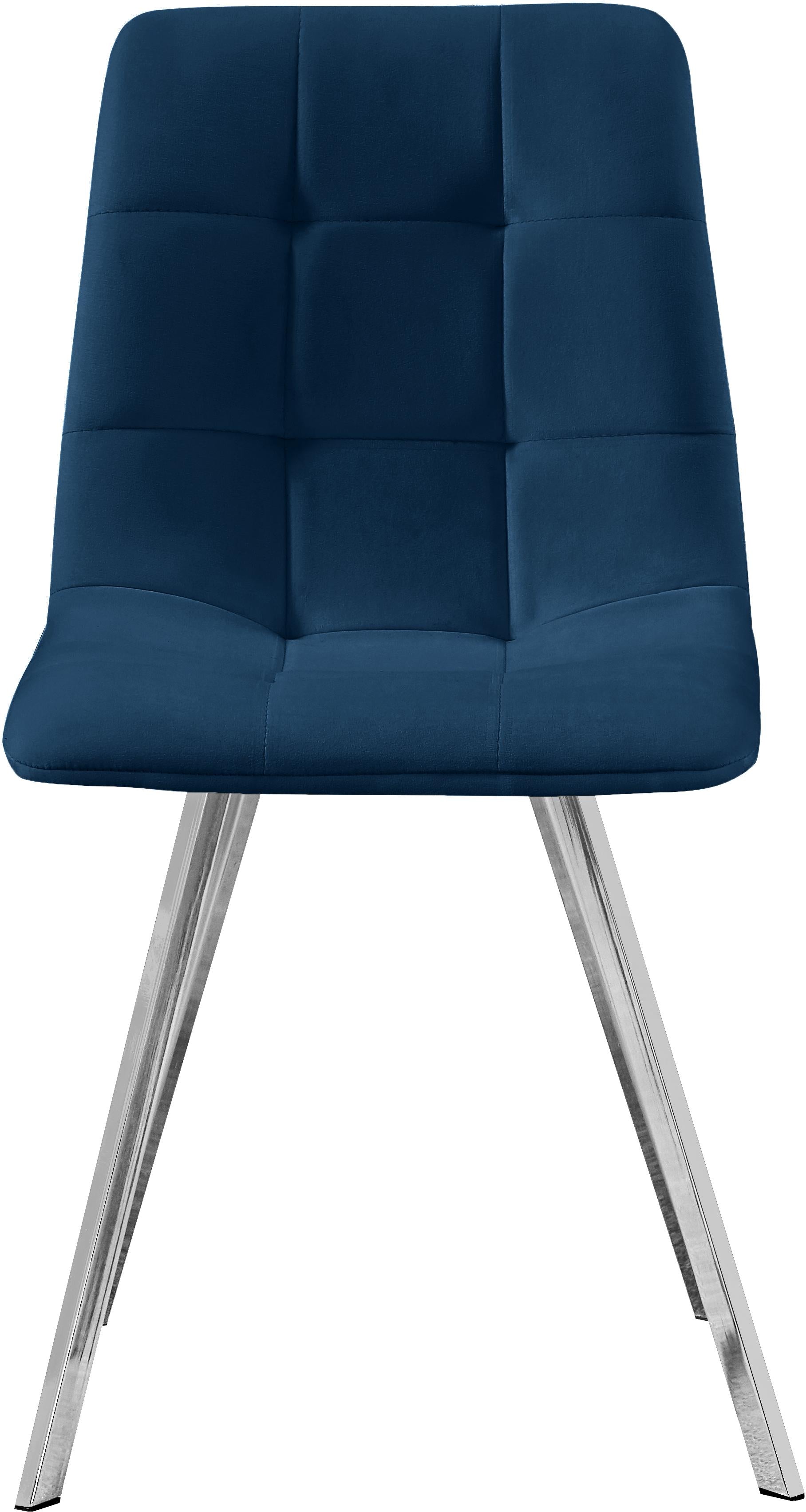 Annie Navy Velvet Dining Chair - Luxe Home Furnishings (Jersey City, NJ)