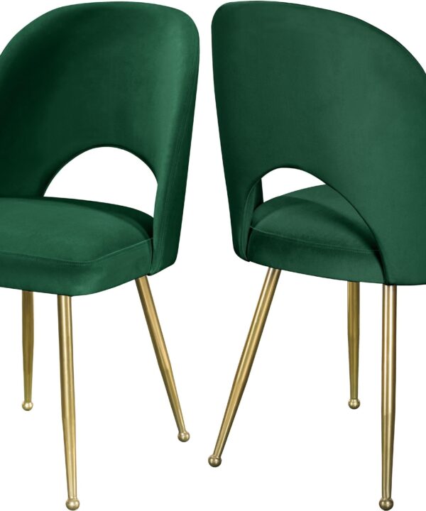 Logan Green Velvet Dining Chair