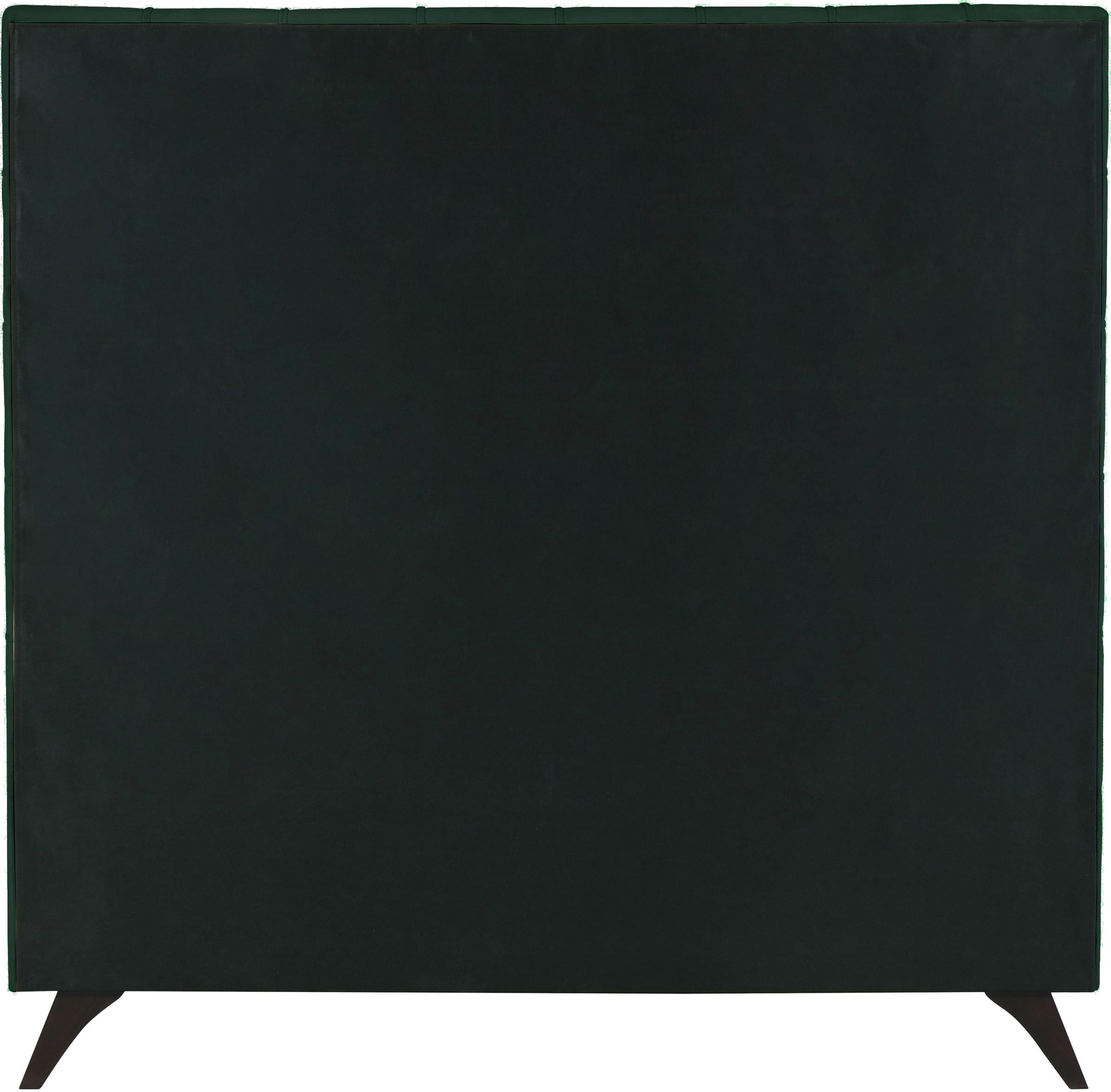 Elly Green Velvet Full Bed - Luxe Home Furnishings (Jersey City, NJ)