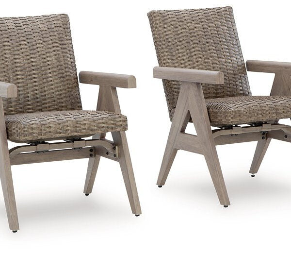 Cliff Trails Outdoor Rocking Arm Chair (Set of 2)