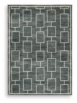 Elderland Washable 5' x 7' Area Rug - Luxe Home Furnishings (Jersey City, NJ)