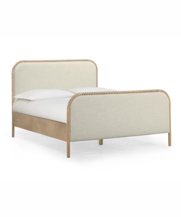 Hatia Basketweave Panel Bed - Luxe Home Furnishings (Jersey City, NJ)