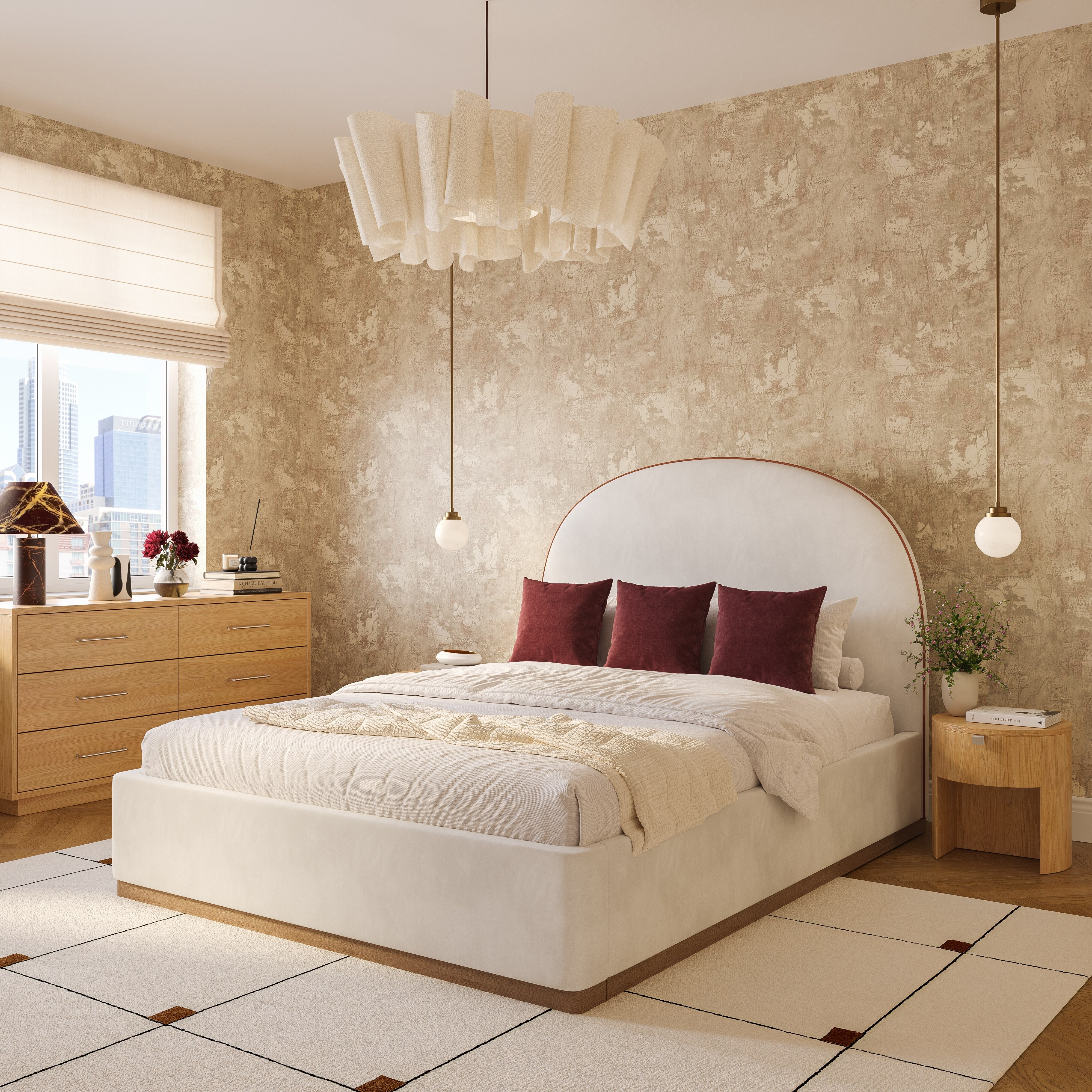 Marlow 6-Drawer Wood Dresser - Luxe Home Furnishings (Jersey City, NJ)