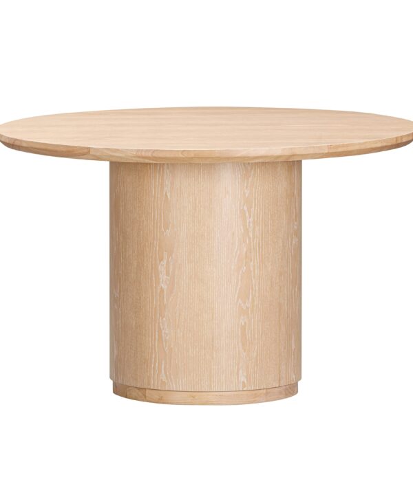 Marlow 48" Wood Round Dining Table - Luxe Home Furnishings (Jersey City, NJ)