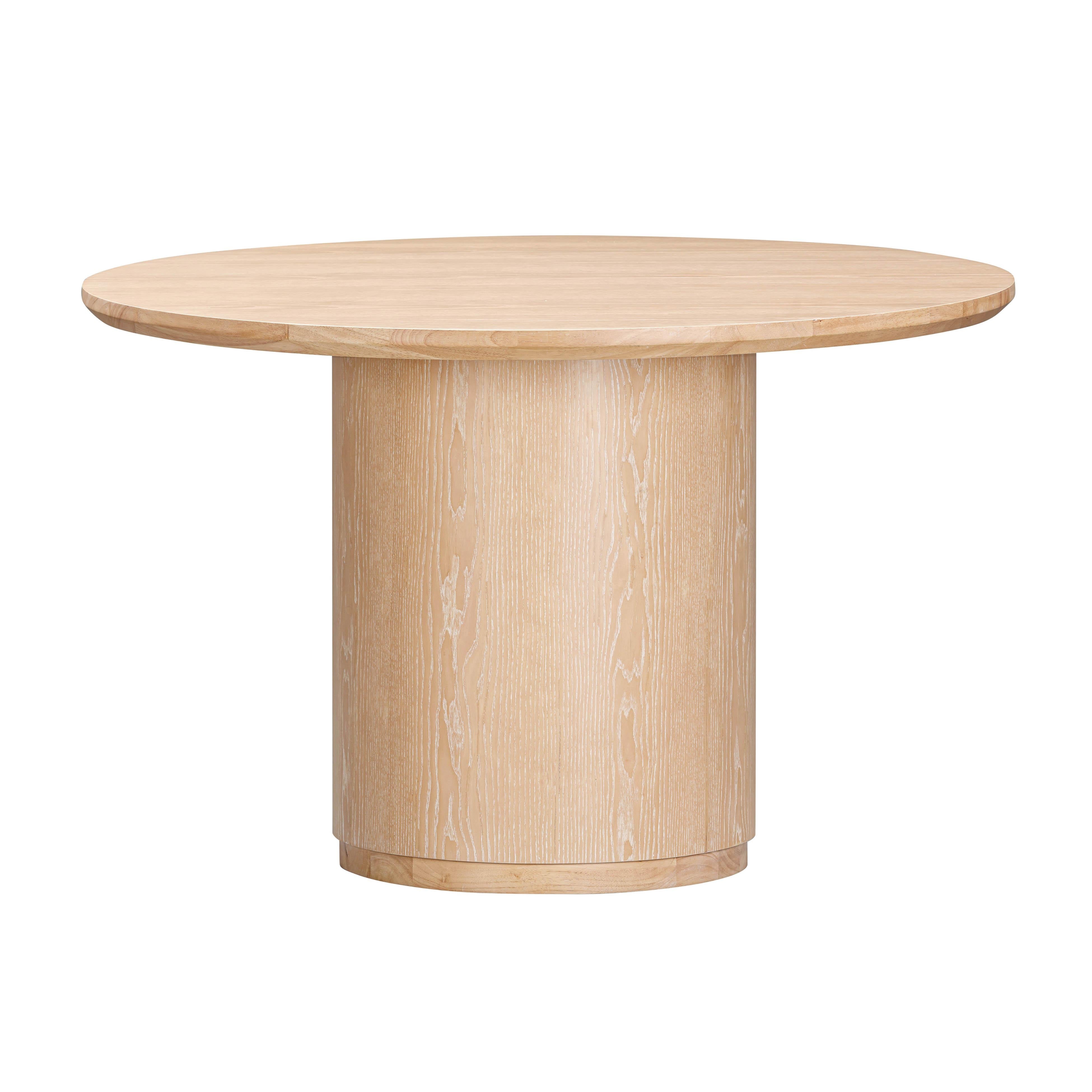 Marlow 48" Wood Round Dining Table - Luxe Home Furnishings (Jersey City, NJ)