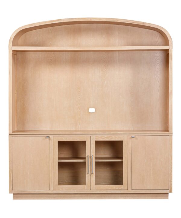 Marlow 77" Wood Entertainment Center - Luxe Home Furnishings (Jersey City, NJ)