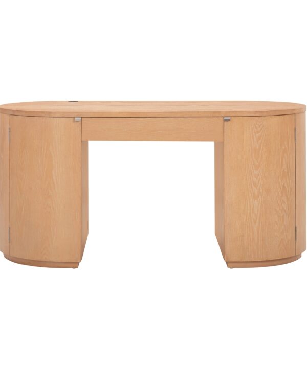 Marlow 64" Wood Executive Desk With Storage - Luxe Home Furnishings (Jersey City, NJ)