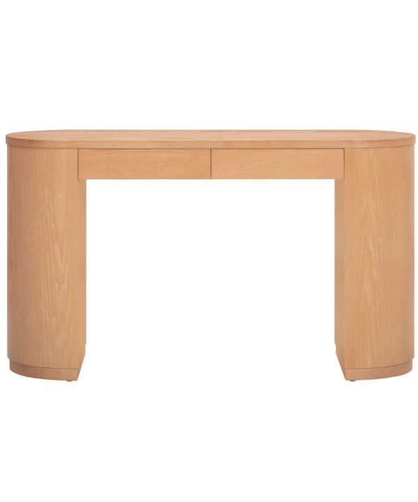 Marlow 52" Wood 2-Drawer Writing Desk - Luxe Home Furnishings (Jersey City, NJ)