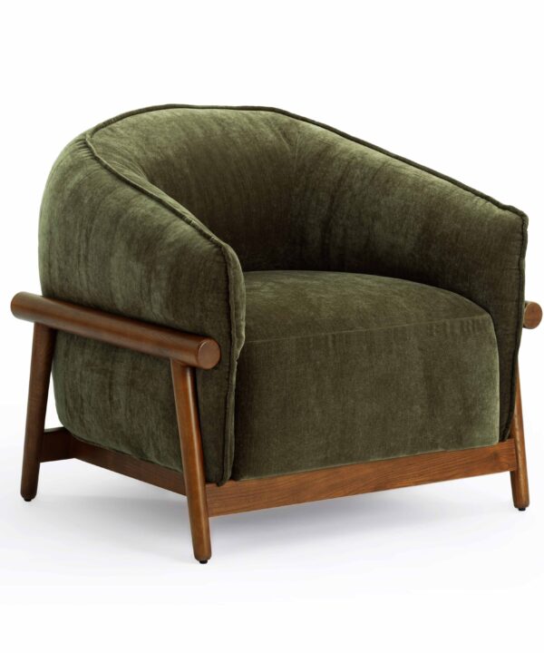 Piedmont Upcycled Contract-Grade Chenille Accent Chair - Luxe Home Furnishings (Jersey City, NJ)