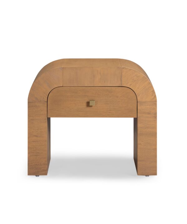 Hump 26" Arched Nightstand With Drawer - Luxe Home Furnishings (Jersey City, NJ)