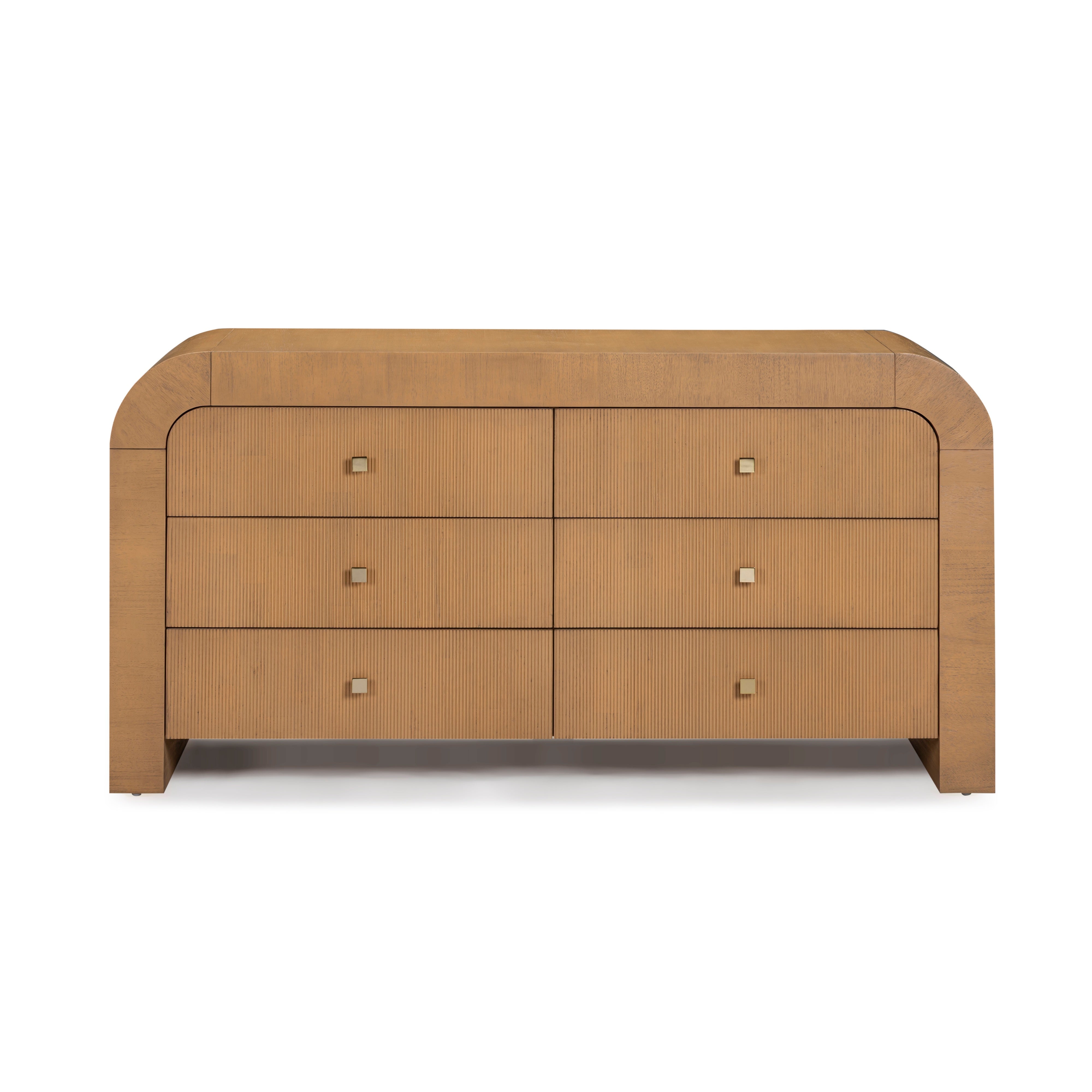 Hump 62" Arched 6-Drawer Dresser - Luxe Home Furnishings (Jersey City, NJ)