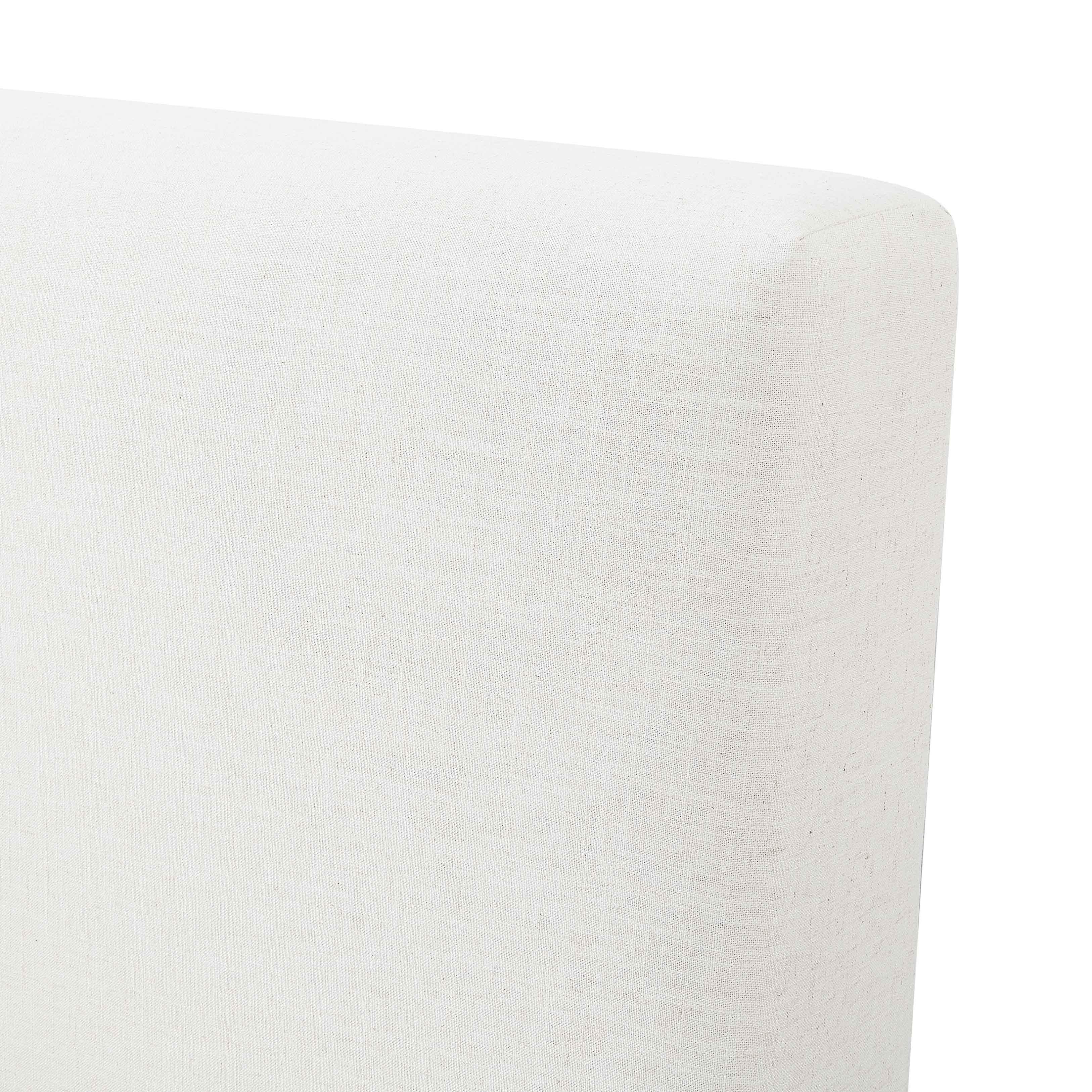 Meena Cream Upcycled Performance Linen Storage Bed - Luxe Home Furnishings (Jersey City, NJ)