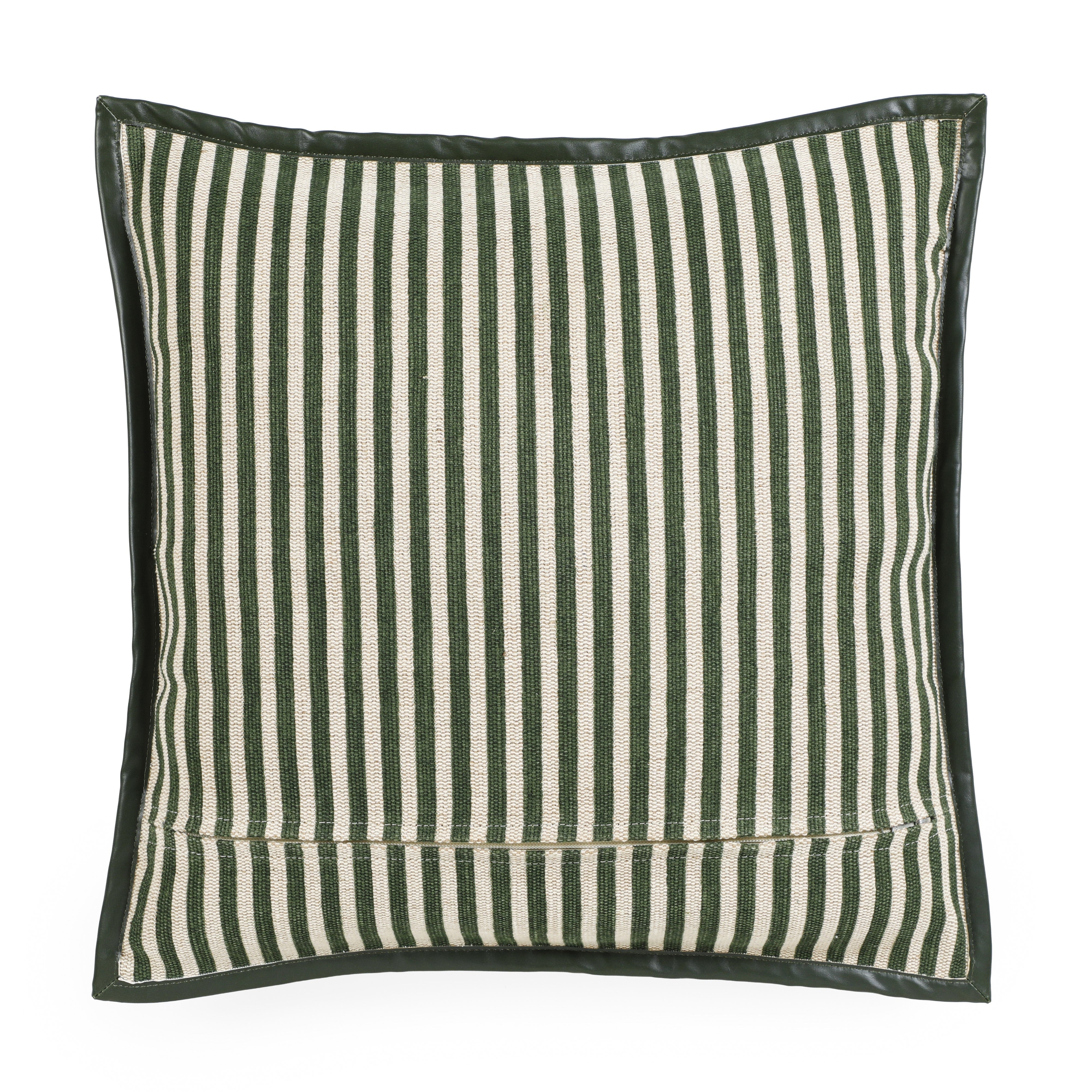 Kora 20" Cotton Jute Contract-Grade Throw Pillow - Luxe Home Furnishings (Jersey City, NJ)