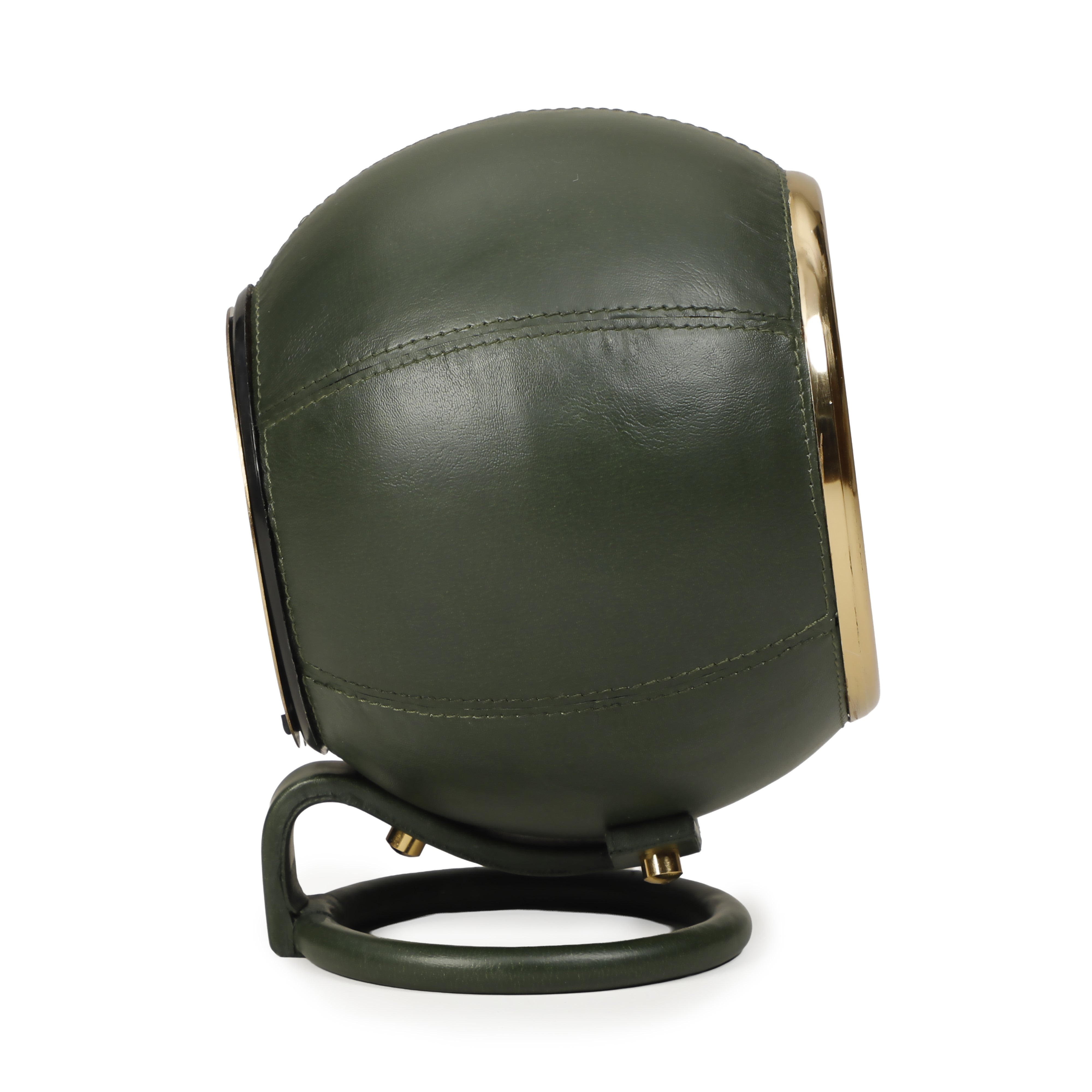 Draper Dark Green Contract-Grade Standing Accent Clock - Luxe Home Furnishings (Jersey City, NJ)