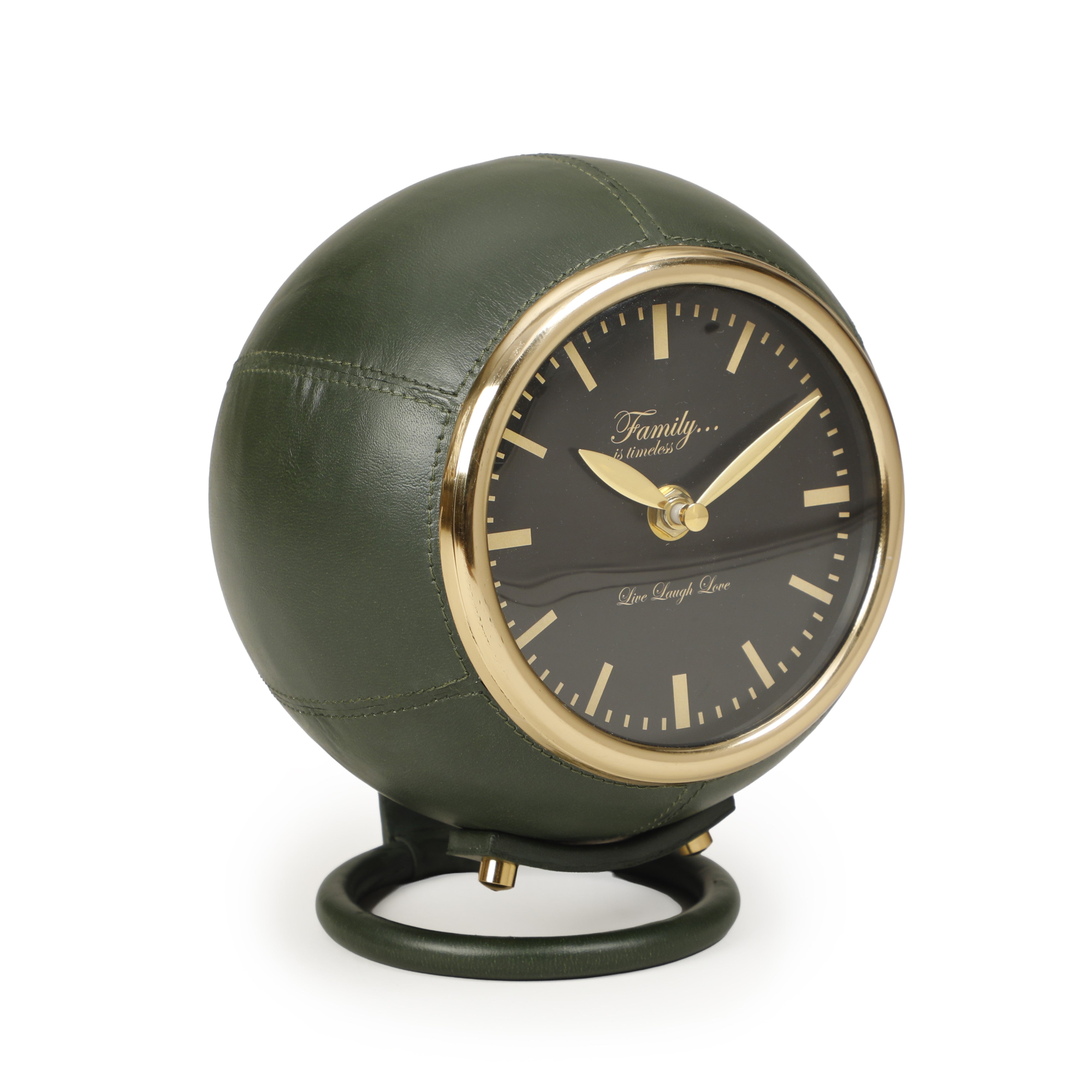 Draper Dark Green Contract-Grade Standing Accent Clock - Luxe Home Furnishings (Jersey City, NJ)