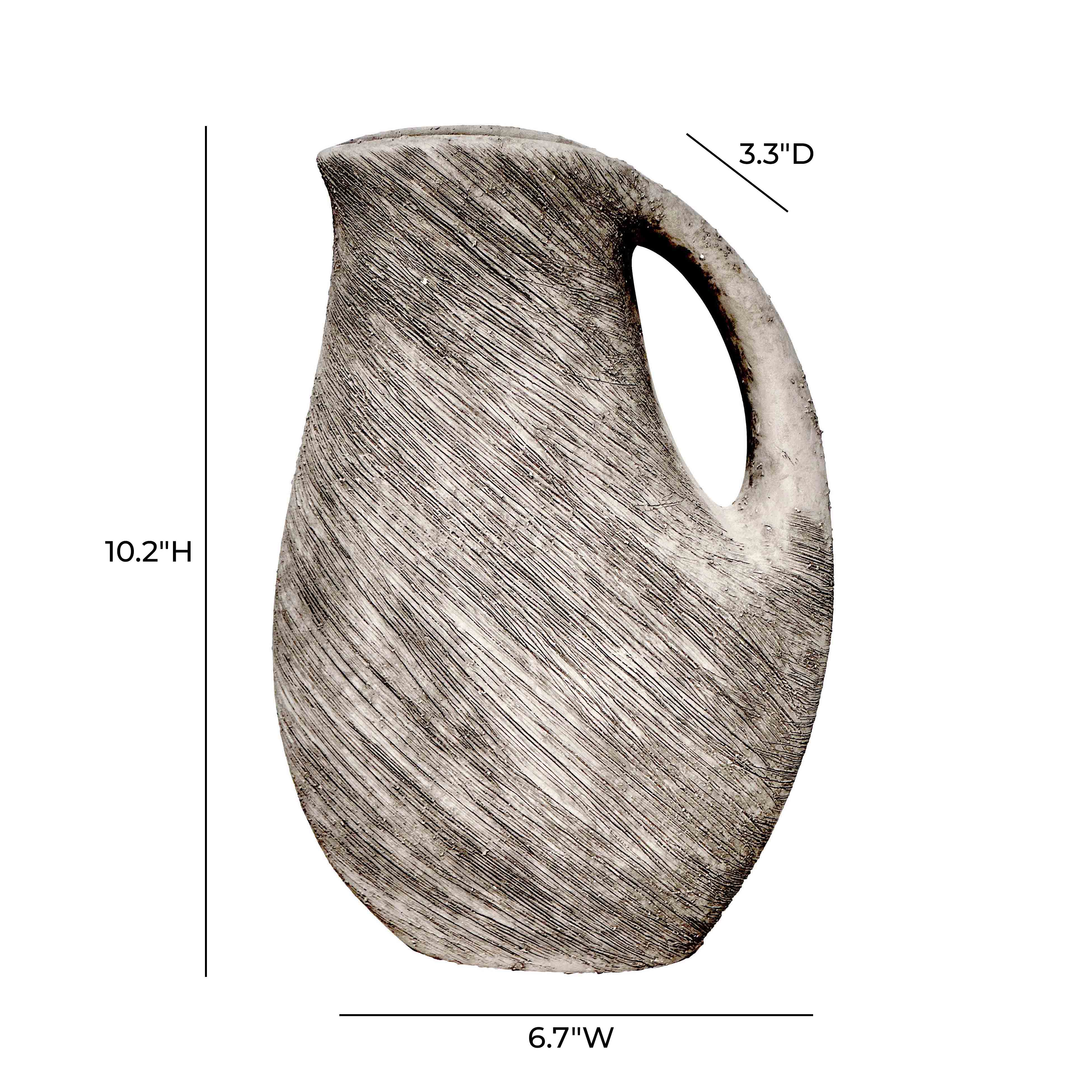 Earthenware Water Can Vase - Luxe Home Furnishings (Jersey City, NJ)