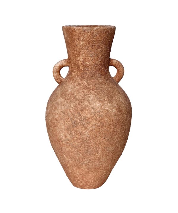 Earthenware Roman Vase with Handles - Luxe Home Furnishings (Jersey City, NJ)