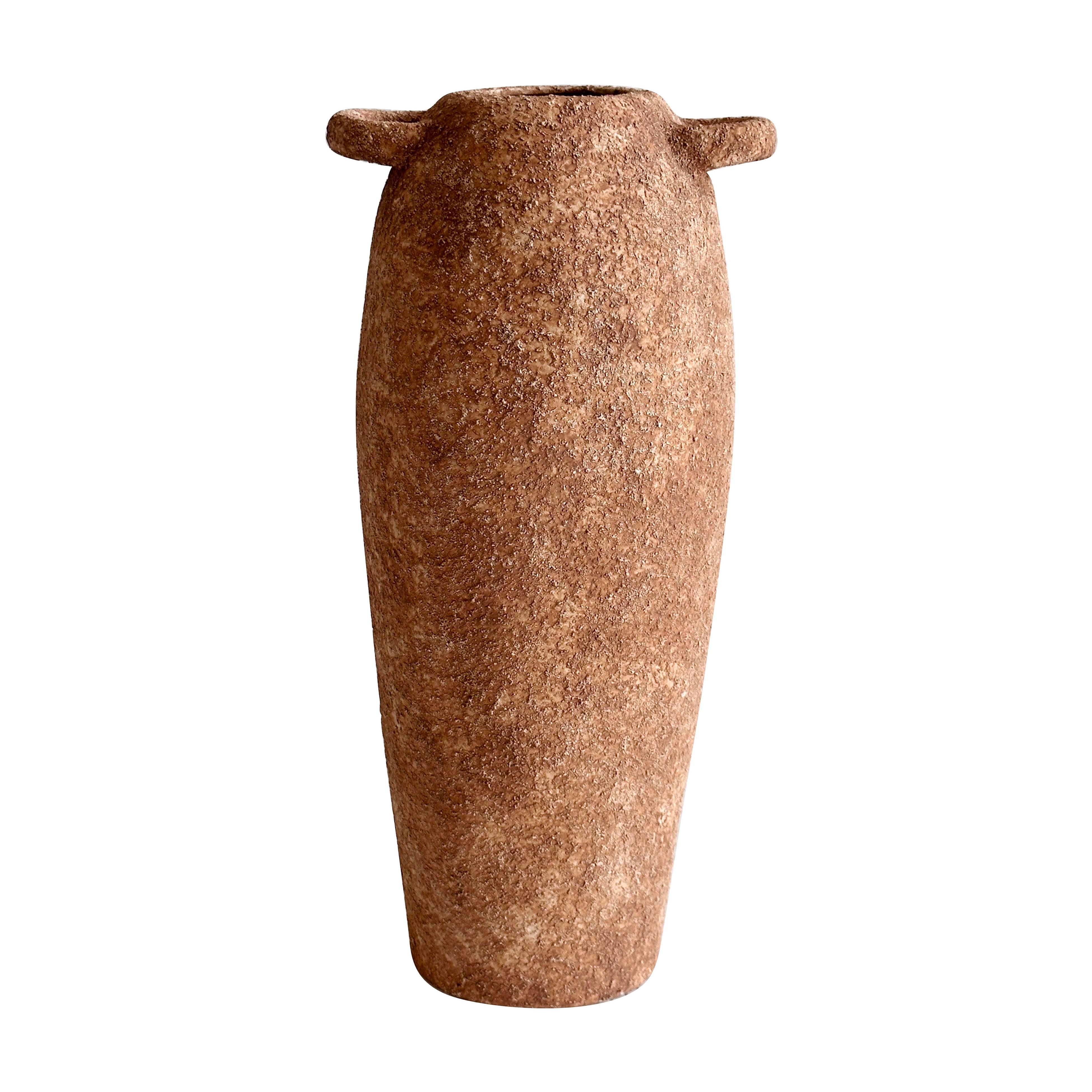 Earthenware Narrow Vase - Luxe Home Furnishings (Jersey City, NJ)