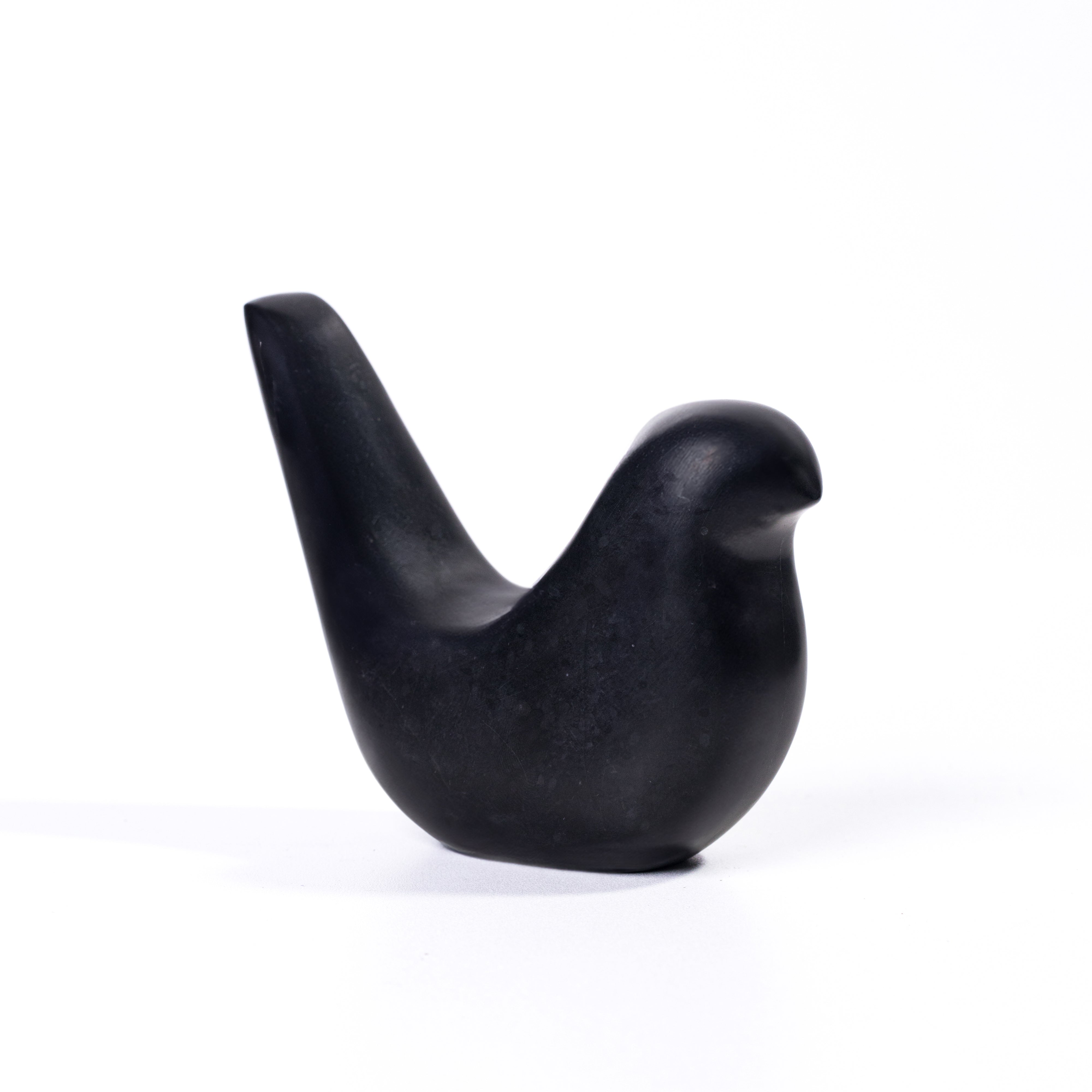 Black Marble Bird Statue - Luxe Home Furnishings (Jersey City, NJ)