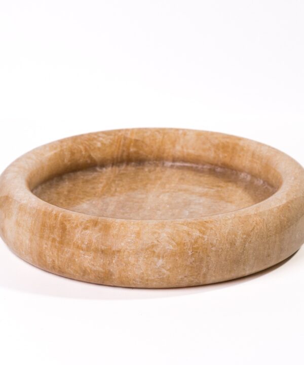 Marble Round Edged Catch-All - Luxe Home Furnishings (Jersey City, NJ)