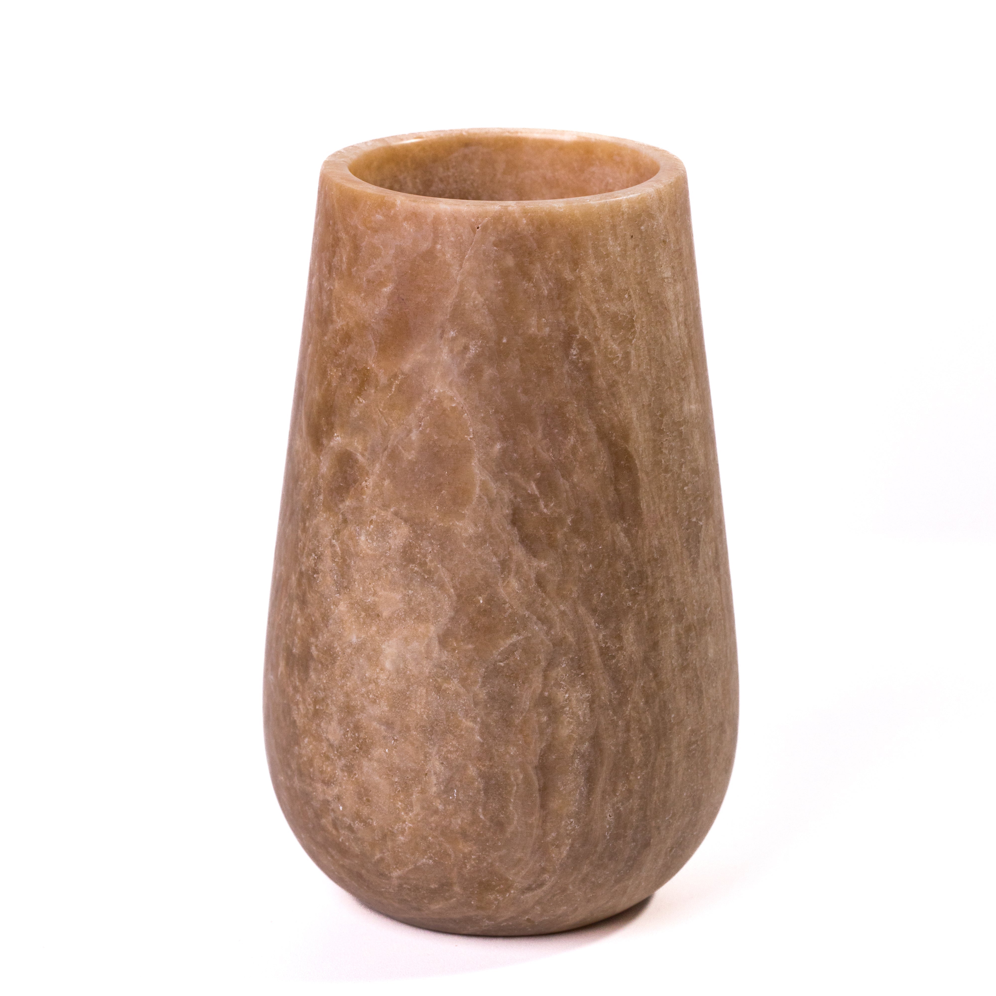 Onyx Marble Silo Decorative Vase - Luxe Home Furnishings (Jersey City, NJ)