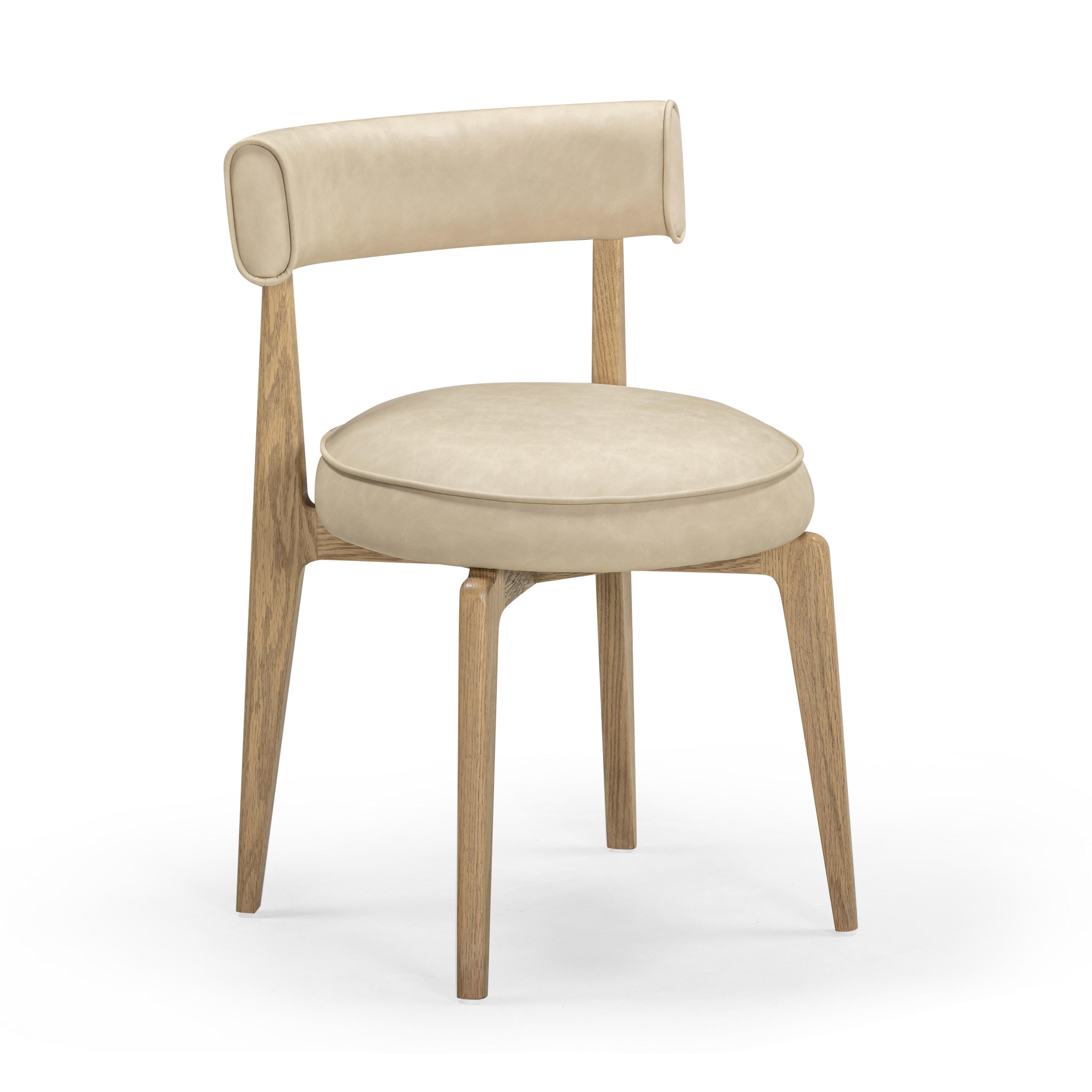 Nikita Performance Vegan Leather Dining Chair - Luxe Home Furnishings (Jersey City, NJ)