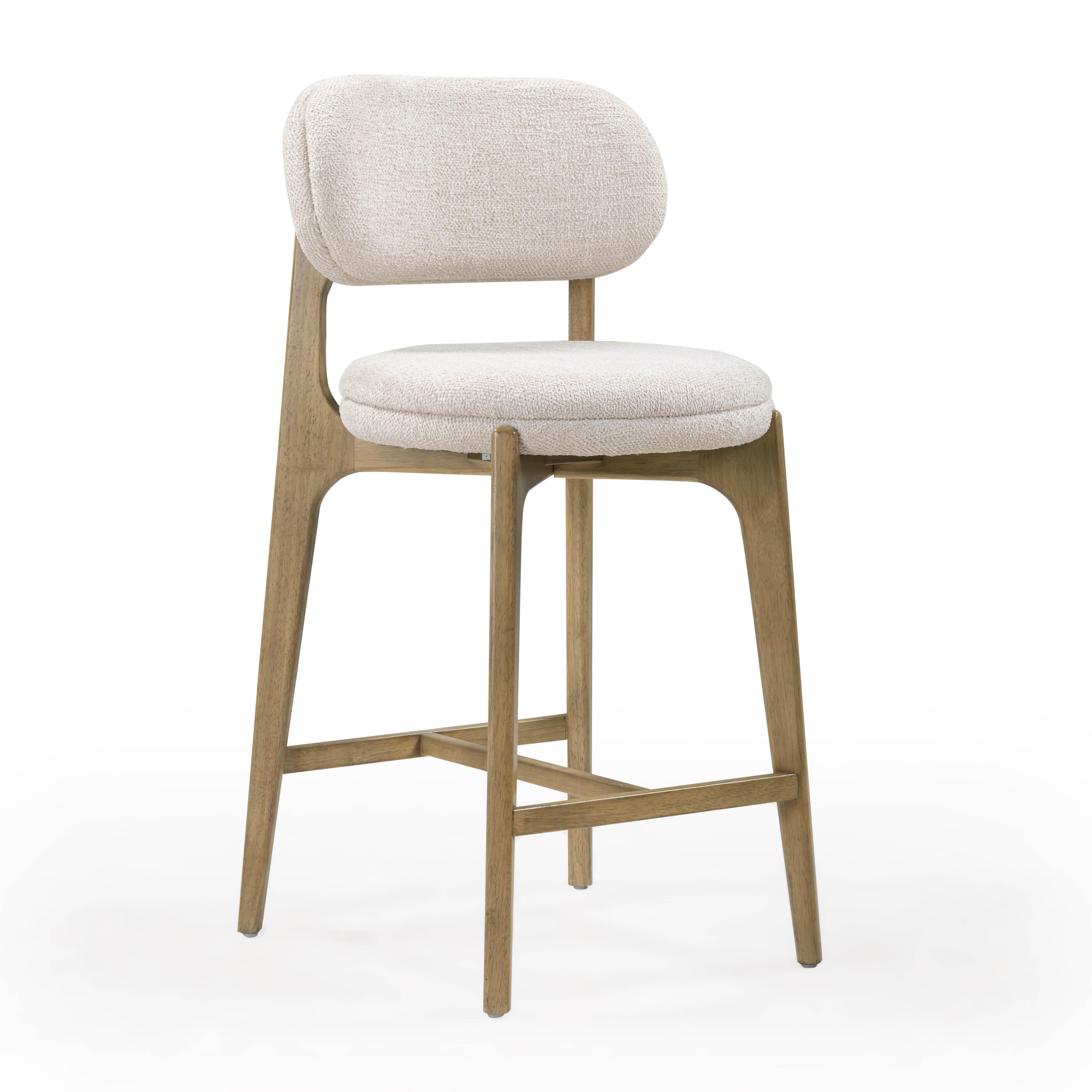 Carnation Performance Fabric Counter Stool - Luxe Home Furnishings (Jersey City, NJ)